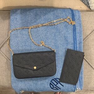 Black Designer Inspired Bag